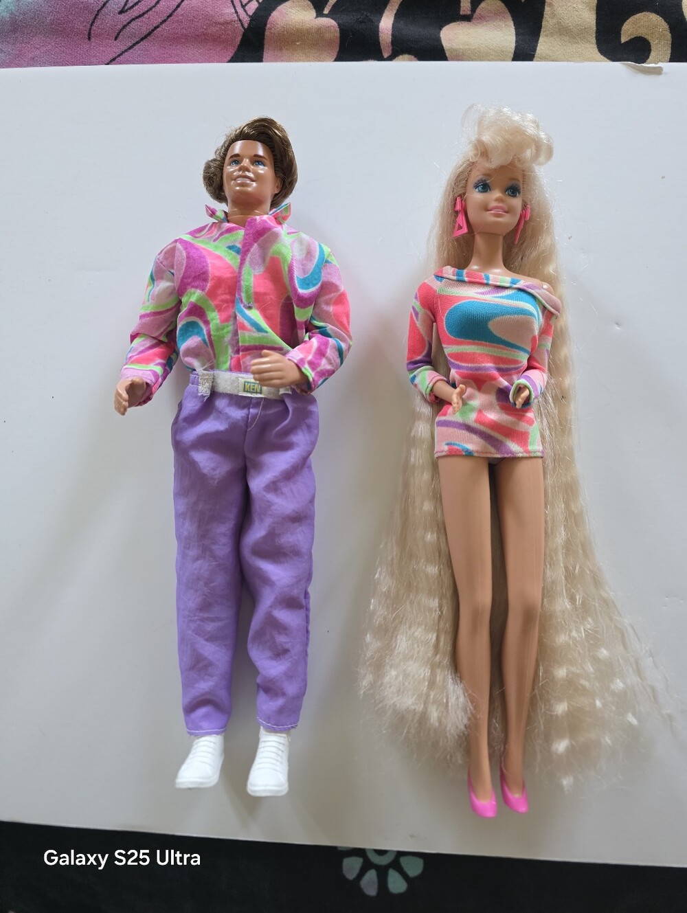 Totally Hair Barbie And Ken, Vintage 1990.